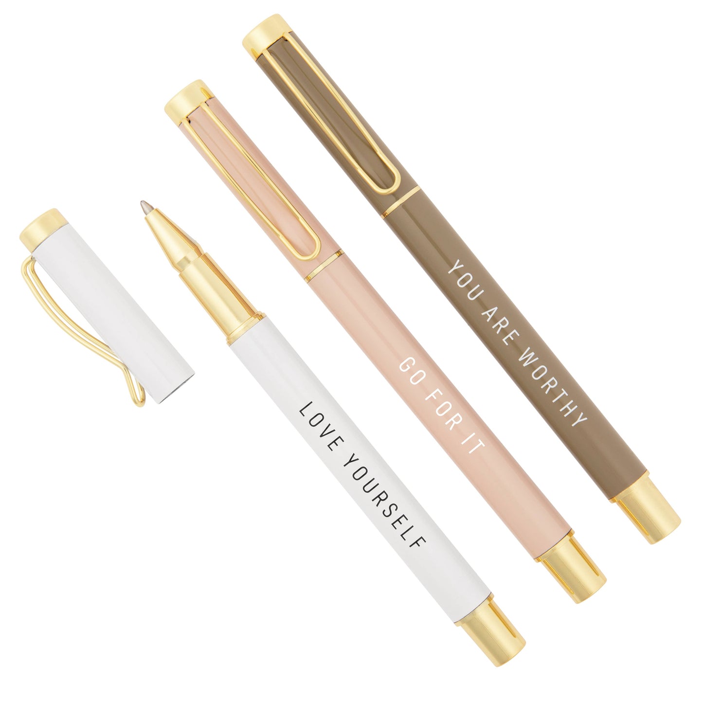 Go For It Metal Pen Set - Home Decor & Gifts